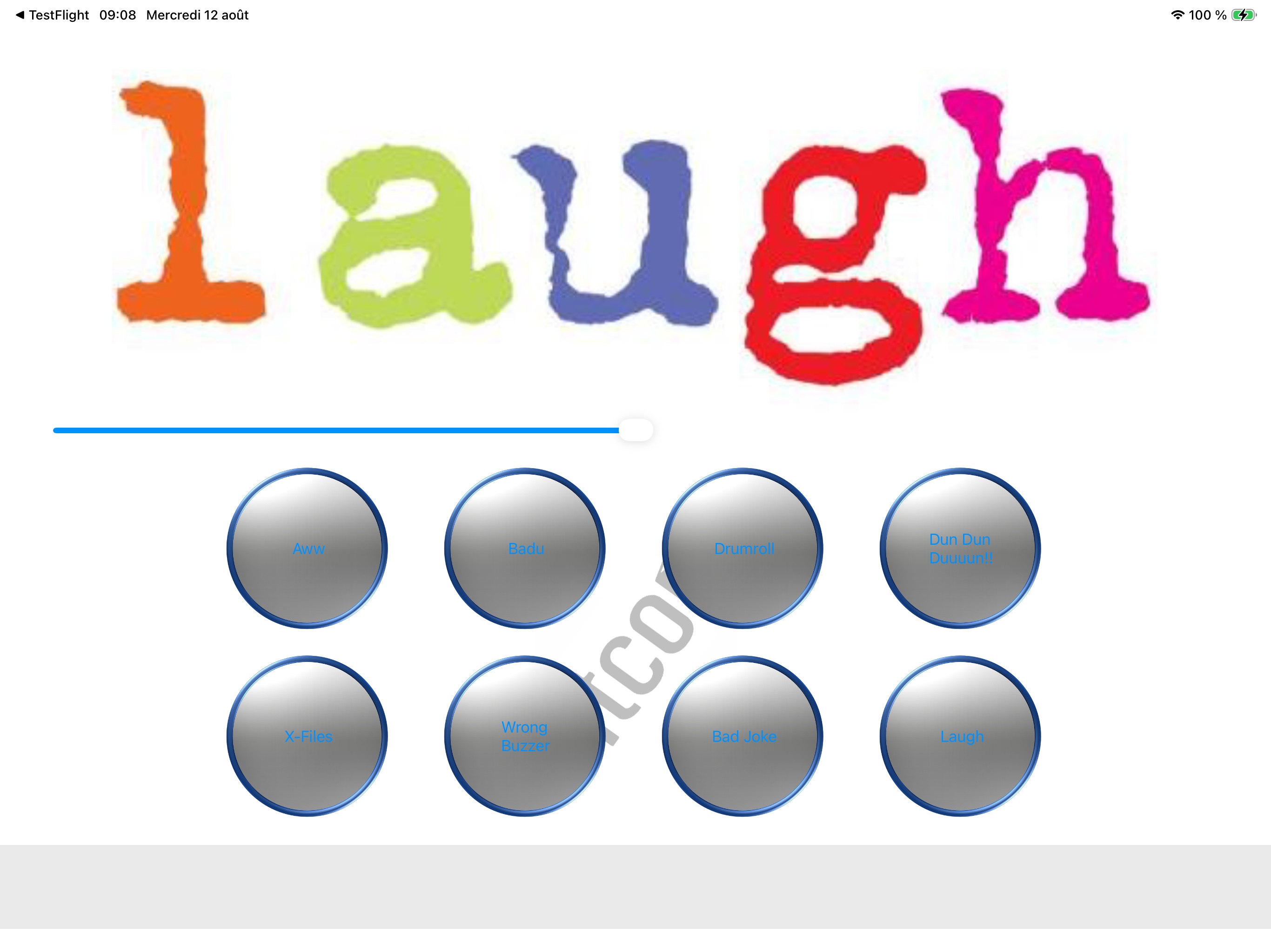 Capture paysage de Sitcom Laugh